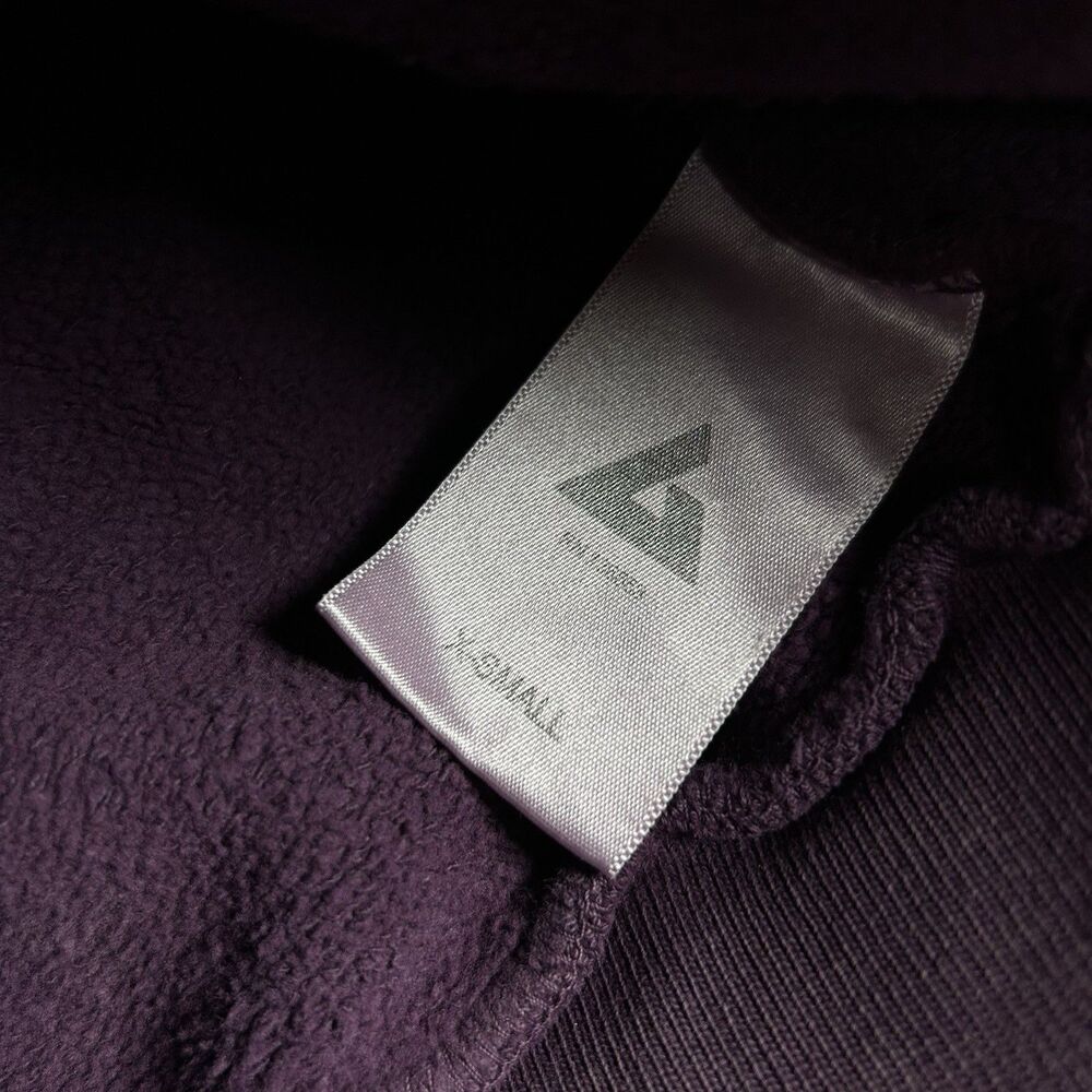 American Giant Vintage Pullover Unisex XS Italian Plum Mineral Wash Hoodie NWT - Picture 10 of 11